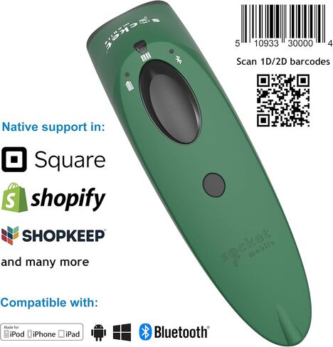 SocketScan S740, Universal Barcode Scanner, Black & Charging Stand in Kuwait