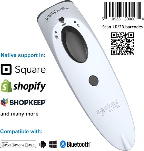 SocketScan S740, Universal Barcode Scanner, Black & Charging Stand in Kuwait