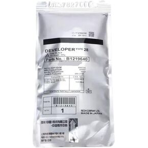 Compatible Developer Powder Type 28 B1219640 for MP 1600 MP 1610 MP 2000 MP 2018 MP 1018 MP 2011 Aficio 2015 Aficio 2016 Aficio 2018 Aficio 2020 Aficio 3025 Aficio 3030 MP3351