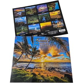 Long's Hawaii 2025 Hawaiian Twelve-Month Wall Calendar, 8.5" x 11" (Kauai - The Garden Isle)