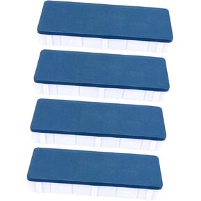 Angoily 4pcs Pigment Trays Durable Watercolor Paint Mixing Plates for Artists Cell Design for Professional and Beginner Use Craft Projects and Art Classes
