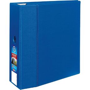 Avery Heavy-Duty 3 Ring Binder, 5 Inch One Touch EZD Rings, 2.3/4.8 Inch Spine, 1 Blue Binder (79886)