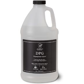 ديبروبيلين جليكول DPG 4 أرطال لصنع البخور ، وزيت قطع العطور ، وزيت الناقل الصابون ، ومستحضرات التجميل والمستحضرات. مستحلب ، أعلى نقاء ووحن غير مخفف ، غير المعدلة وراثيا الرائحة المنخفضة. جيرسي النباتية