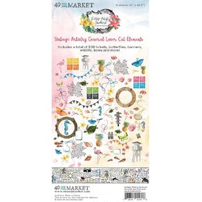 49 And Market Laser Cut Outs-Vintage Artistry Sunburst