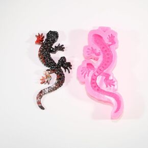 Angel Wings Chameleon Shape Silicone Mold Lizard Animal Resin Molds DIY Epoxy Resin Casting Molds