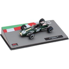 OPO 10 - Miniature car Formula 1 1/43 Compatible with BRABHAM BT24 - Denis Hulme - 1967 - F1 FD052