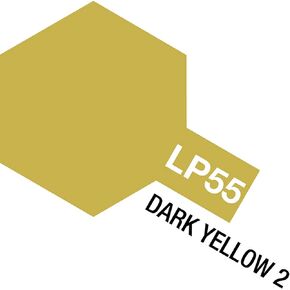 TAMIYA Lacquer Paint LP-55 Dark Yellow 2 10 ML TAM82155 Lacquer Primers & Paints