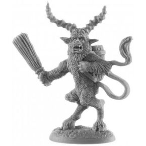 Dark Heaven Legends Krampus Miniature Figure 25mm Heroic Scale Reaper Bones USA Reaper Miniatures