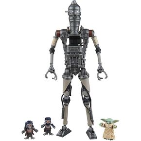 STAR WARS The Black Series IG-12 & Grogu, The Mandalorian Deluxe Collectible 6 Inch Action Figure 2-Pack