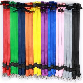 Windyun Break Away Lanyards for ID Badges and Keys Neck Strap with Quick Release Buckle Name Tag Detachable Lanyards
