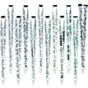 Cholemy 60 Lanyards for ID Badges Assorted Lanyards for Women ID Badges Name