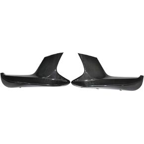 Spoiler Separator, Car Carbon Front Bumper Side Splitter Cover Lip Compatible for BMW F90 M5 2018-2022 Air Vent Intake Spoiler