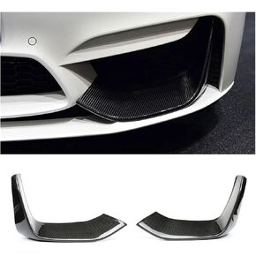 Spoiler Separator, Car Styling Pure Carbon Fiber Front Bumper Lip Splitter Compatible for BMW F80 M3 F82 F83 M4 2014 - UP Dry Carbon Pieces
