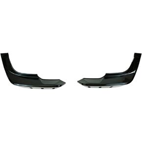 Spoiler Separator, Car Modification Front Spillter Gloss Black Compatible for Land Rover Defender 90 110 130 2020-2024 Front Bumper Air Deflector Lip Spoiler