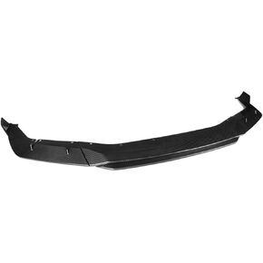 Spoiler Separator, Carbon Fiber Car Front Bumper Spoiler Lip Splitter Body Kit Bumper Lip Chin Diffuser Guard Compatible for BMW 5 Series F90 M5 2017-2023(MT Pre-LCI)