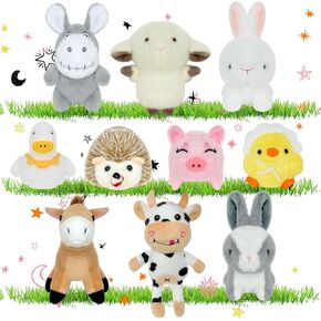 38 Pcs Horse Adopt Party Favor Include 12 4.72 Inch Horse Stuffed Animals 12 Foldable Horses Boxes 12 Adoption Certificates 1 Adoption Card 1 Fence for Adopt a Pony