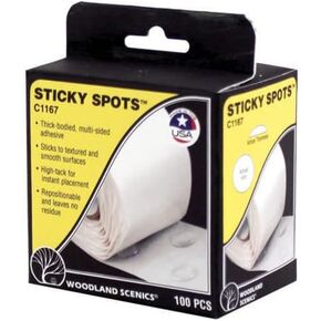 WOODLAND SCENICS C1167 Sticky Spots (100)