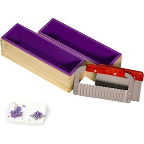 Trademark Innovations soap molds, Purple 2 Count