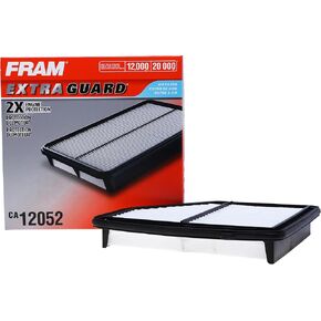 FRAM Extra Guard Engine Air Filter Replacement, Easy Install w/Advanced Engine Protection and Optimal Performance, CA12052 for Select Honda Vehicles
