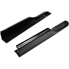 Spoiler Separator, 2PCS Car Front Side Skirt Corner Cover Splitter Trim Lower Bumper Lid Guard Plate Spat Lip Compatible with Honda Civic FD2 2006-2011