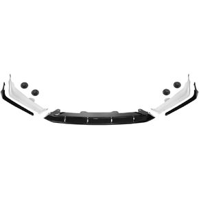 Spoiler Separator, ACR Style Car Front Bumper Spoiler Splitter Lip Protector Body Kit Deflector Lips Guard Compatible for Honda Accord 10th Gen 2018-2020(Unpainted)