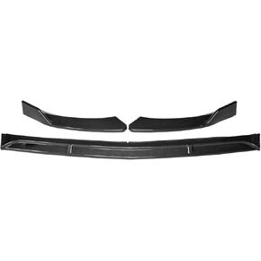 Spoiler Separator, 3 Pieces Car Front Bumper Splitter Lip Body Kit Diffuser Spoiler Bumper Lip Deflector Lips Compatible with Benz Vito 2015-2019(Carbon Fiber Look)