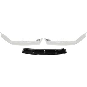 Spoiler Separator, 3X Detachable Car Bumper Splitter Lip Spoiler Front Bumper Diffuser Bumper Lip Deflector Lips Compatible with Honda Accord 2021-2022(Lunar Silver Metalli)