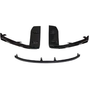 Spoiler Separator, MP Style Carbon Fiber Front Bumper Chin Lip Splitter Spoiler Compatible with BMW G87 M2 2022+