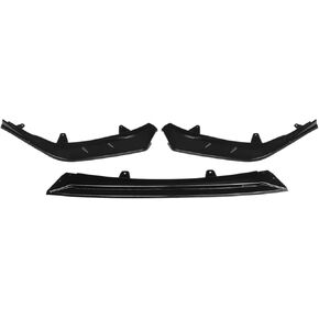 Spoiler Separator, Detachable Car Front Bumper Splitter Lip Spoiler Diffuser Compatible with Toyota Corolla SE XSE Sports Model 2021 Bumper Lip Deflector Lips(Silver)