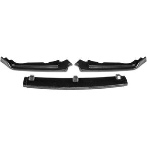 Spoiler Separator, Detachable 3X Car Front Bumper Splitter Lip Diffuser Spoiler Body Kit Bumper Compatible with Subaru BRZ 2015-2017 Bumper Lip Deflector Lips(Carbon Fiber Look)