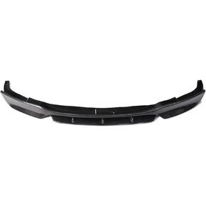 Spoiler Separator, Carbon Fiber V Style Car Front Bumper Spoiler Lip Splitter Trim Accessories Compatible with BMW 5 Series F10 M5
