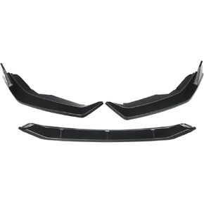 Spoiler Separator, Car Front Bumper Splitter Lip Diffuser Chin Spoiler Deflector Lips Protector Cover Compatible with Nissan Compatible with Sentra 2020-2021(Carbon Fiber Look)