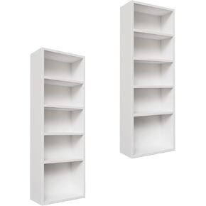 Dollhouse Accessories and Furniture – Realistic 3-Tier Open Shelf 1:12 Scale Doll House Bookshelf, Miniature Bookshelf Makes a Great Gift for Children and Collectors Alike