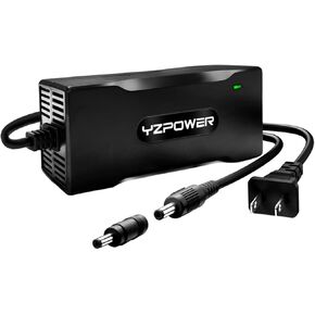 42V 2A Fast Charger for 36V Electric Scooter & Hoverboard – Compatible with Hover-1, Highlander, Dynamo, Helios, Hiboy S2 Pro, KS4, Gotrax – Lithium-Ion Battery Charger for Self-Balancing Scooters