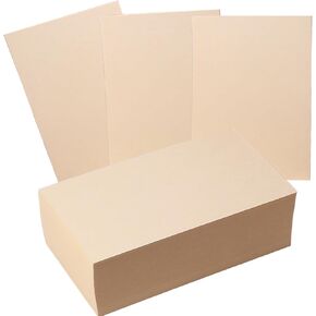 Cardstock Paper 120 Pack Blank Heavy Cards Stock Premium Cream 4x6 Inch Thick Paper Sheets for Invitations, Greeting Cards, DIY Crafts, Scrapbooking, Tags & Handmade Card Making