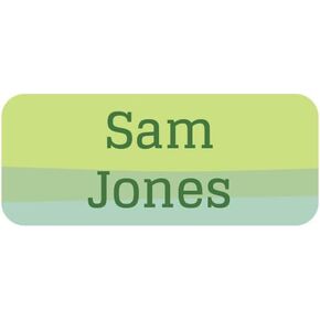 Name Bubbles - Custom Mini Daycare Name Labels for Kids (85 Labels) - Personalized Waterproof Name Stickers for Clothing Tags, Sippy Cups, Lunch Boxes, Water Bottles, & School Supplies (One Color)
