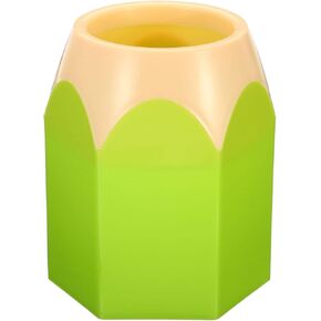 PATIKIL Pencil Holder, Pen Holder for Desk Cute Plastic Pencil Holder for Desk Pencil Holders Cup Organizer Pencil Shape, Blue