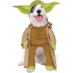 Rubies Star Wars Collection Pet Costume, Yoda with Plush Arms, Medium
