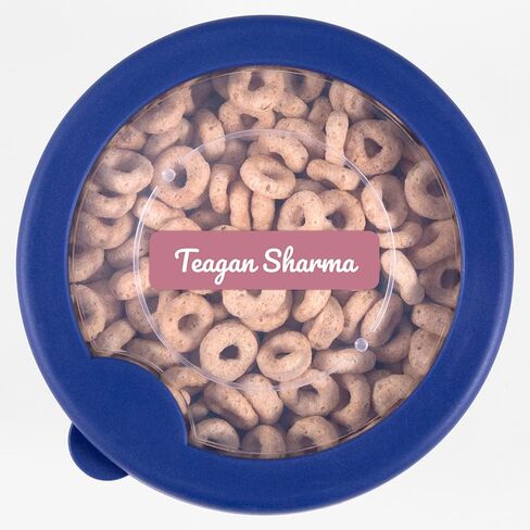 Name Bubbles - Custom Small Rectangle Name Labels for Kids (64 Labels) - Personalized Waterproof Name Stickers for Daycare, Lunch Boxes, Water Bottles, Shoes, School Supplies, & Camp (Neutral Color) in Saudi Arabia