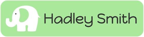 Name Bubbles - Custom Small Rectangle Name Labels for Kids (64 Labels) - Personalized Waterproof Name Stickers for Daycare, Lunch Boxes, Water Bottles, Shoes, School Supplies, & Camp (Neutral Color) in Saudi Arabia