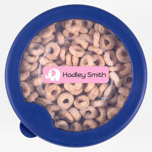 Name Bubbles - Custom Small Rectangle Name Labels for Kids (64 Labels) - Personalized Waterproof Name Stickers for Daycare, Lunch Boxes, Water Bottles, Shoes, School Supplies, & Camp (Neutral Color) in Saudi Arabia