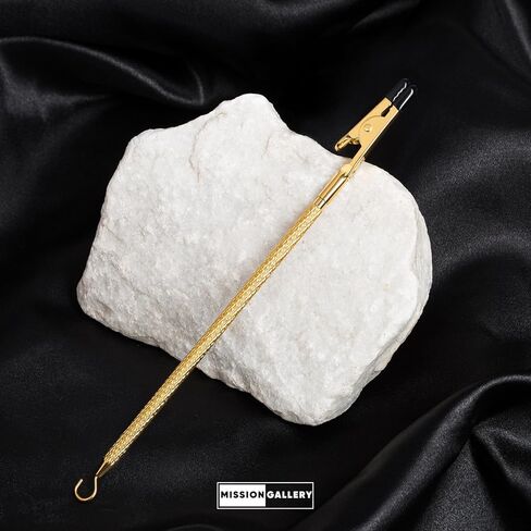 Bracelet Helper Tool with Hook - Fastener Helper Tool for Bracelet, Necklace, Jewelry, Watch - Clip, Clasp Helper - Portable, Easy-to-Use, Made of Metal - Teal in Kuwait