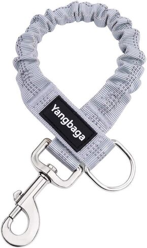 yangbaga dog extender ، ملحق مقود بونجي لبنجي امتصاص الصدمات ، تمديد كلب نايلون متين مع مقاطع دوارة من الفولاذ المقاوم للصدأ in Saudi Arabia