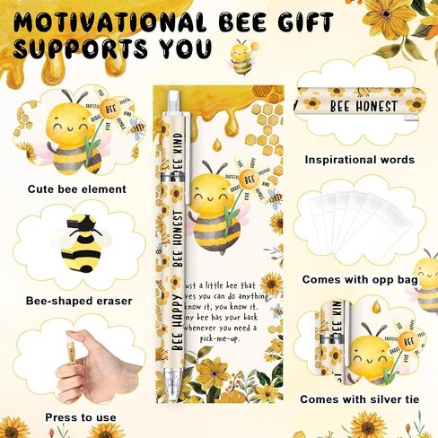 30 Sets Inspirational Pickle Gifts Bulk 6 Styles 0.7 mm Motivational Mechanical Pencils with Erasers Positive Cards Back to School Gifts for Student Teacher Coworker Office Supplies in Saudi Arabia