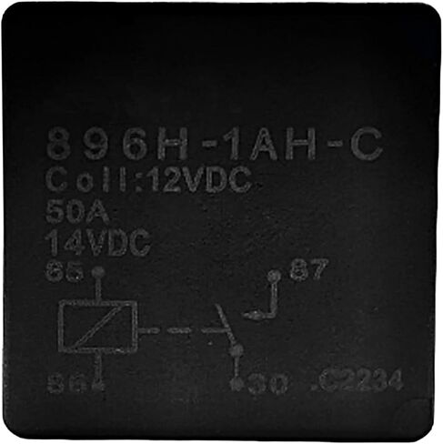 896H-1AH-C 24VDC 50A 4 دبابيس SPNO Mini ISO متعددة الأغراض السيارات التتابع الجريان ضيق in Saudi Arabia