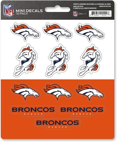 FANMATS 61135 San Francisco 49ers 12 Count Mini Decal Sticker Pack in Kuwait