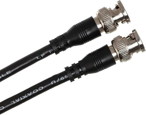 Hosa BNC-59-110 75-Ohm BNC to BNC Coaxial Cable, 10 Feet in Saudi Arabia