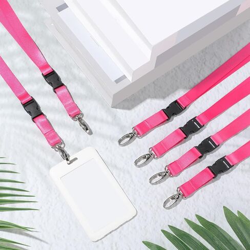 Windyun Break Away Lanyards for ID Badges and Keys Neck Strap with Quick Release Buckle Name Tag Detachable Lanyards in Saudi Arabia