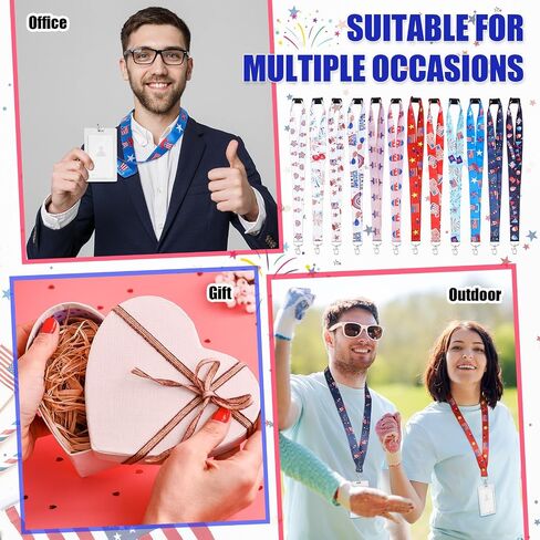 Cholemy 60 Lanyards for ID Badges Assorted Lanyards for Women ID Badges Name in Saudi Arabia