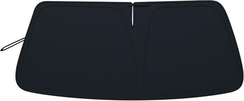 JKCOVER Foldable Front Window Windshield Sunshade Compatible with 2014 2015 2016 2017 2018 Chevy Silverado/GMC Sierra 1500 2500 3500HD Accessories Sun Heat UV Rays Protection Sun Shade Visor in Kuwait